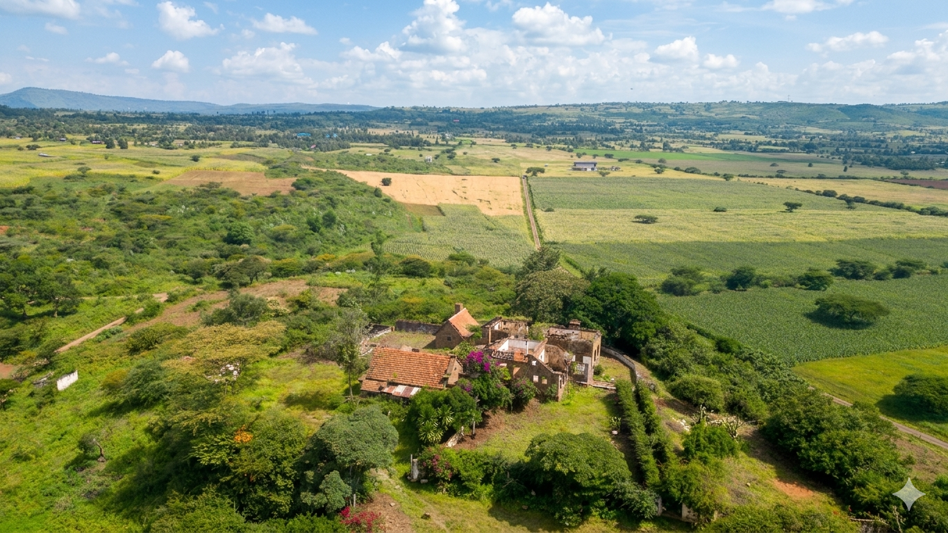 Bahati Greens – aerial landscape view