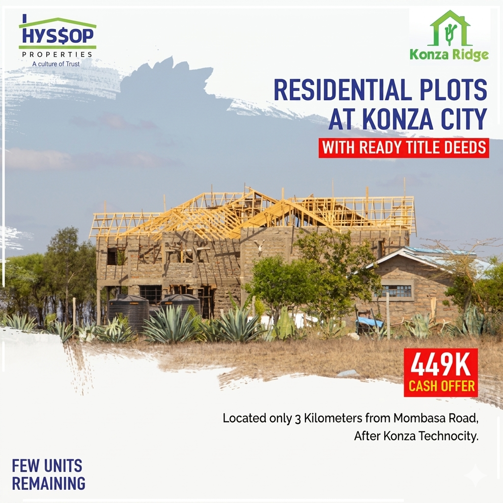 Bahati Greens – aerial landscape view